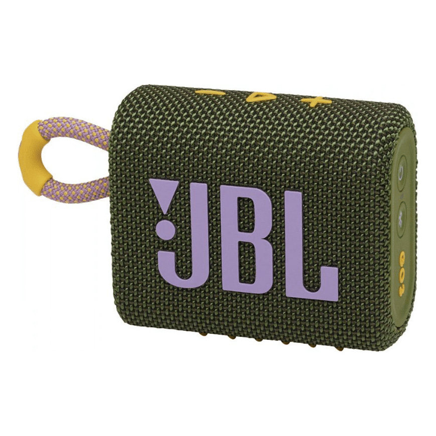 Enceinte Portable Sans Fil Bluetooth Jbl Go 3 Vert 6925281975691 — Connecto au Maroc | Connecto.ma